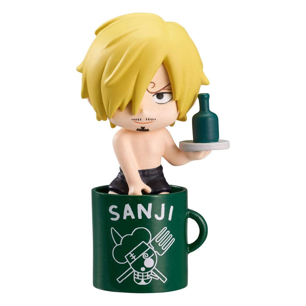 One Piece Ochatomo Series assortiment trading figures Pirates´ Vacance 4 cm (8)