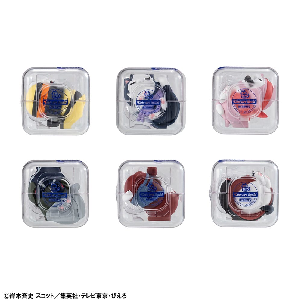 Naruto Shippuden Mega Cat Project Nyaruto! assortiment trading figures Good Night Nyaruto! 3 cm (8)