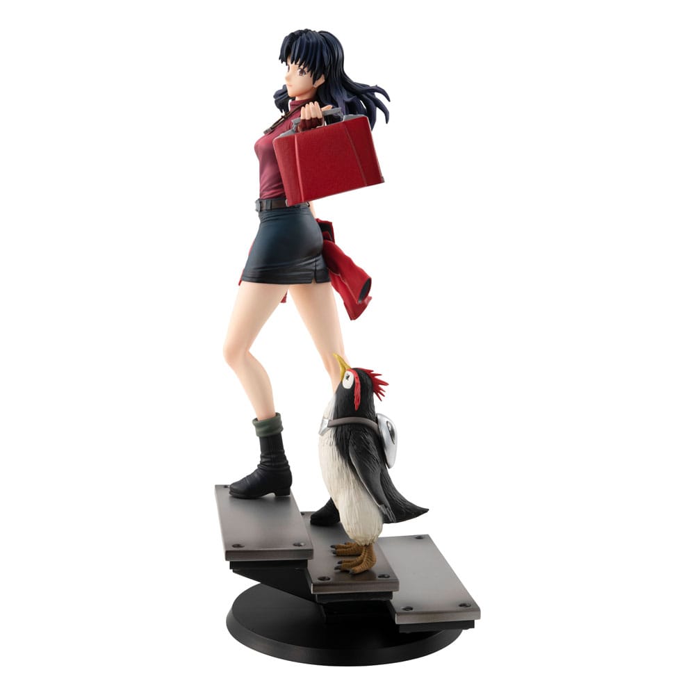 Rebuild of Evangelion statuette Gals Misato Katsuragi & Pen Pen 25 cm