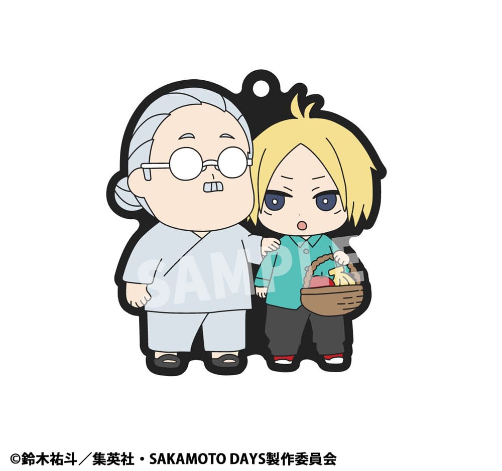 Sakamoto Days assortiment charms caoutchouc Rubber Mascot Buddycolle Vol. 2 7 cm (6)