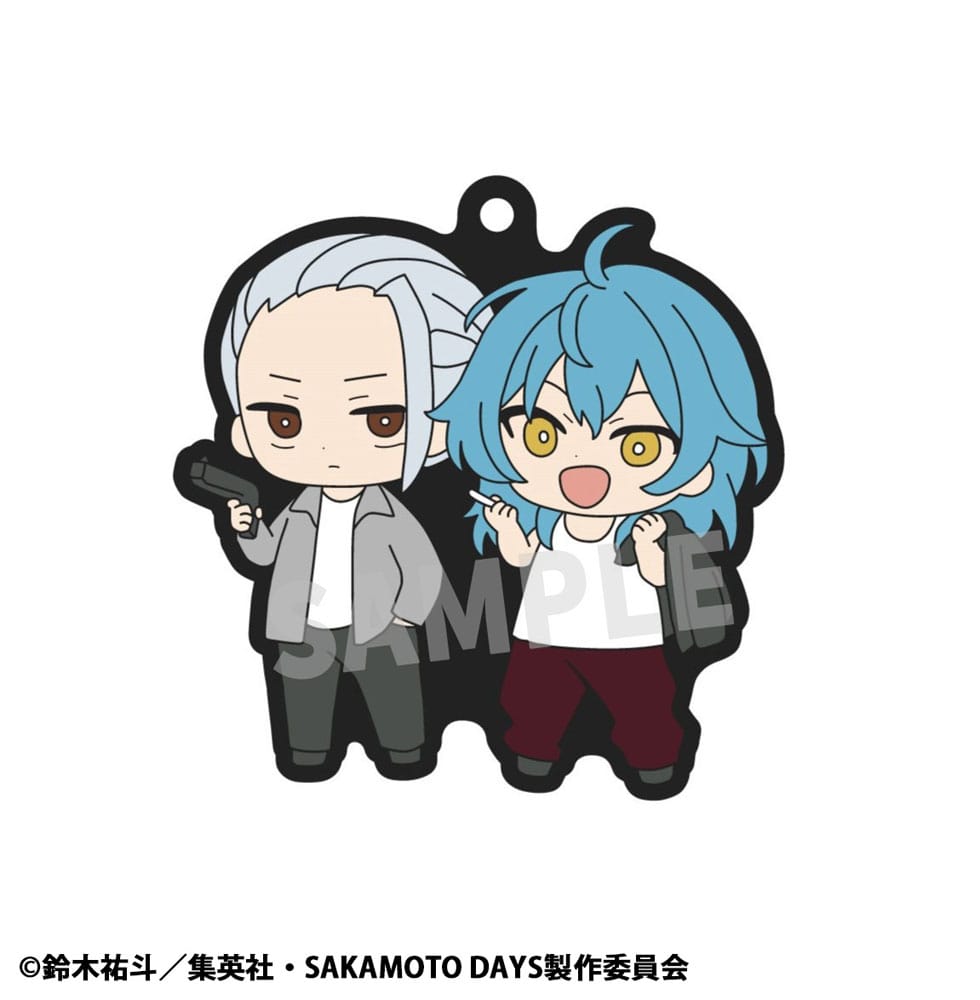 Sakamoto Days assortiment charms caoutchouc Rubber Mascot Buddycolle Vol. 2 7 cm (6)