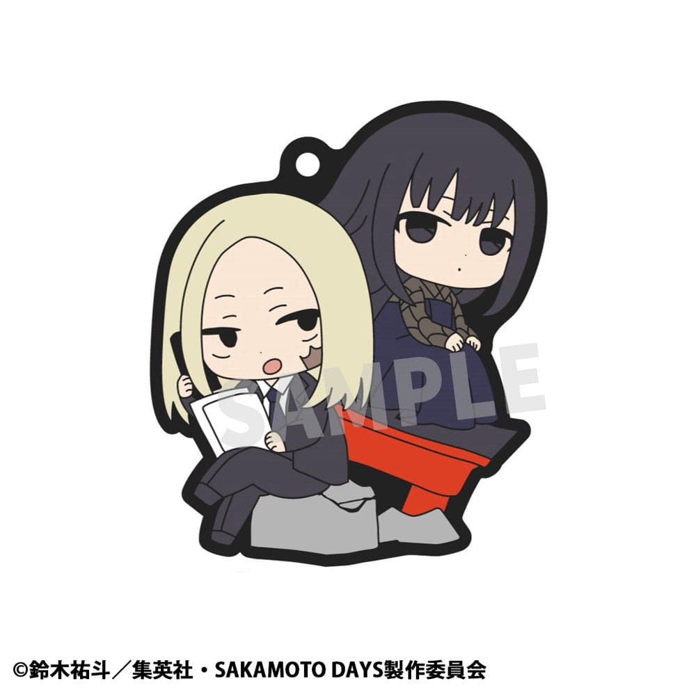 Sakamoto Days assortiment charms caoutchouc Rubber Mascot Buddycolle Vol. 2 7 cm (6)