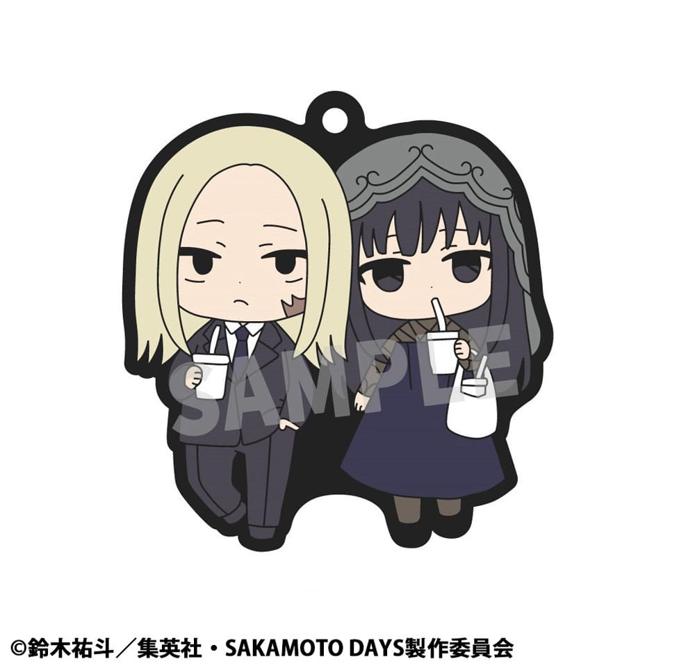 Sakamoto Days assortiment charms caoutchouc Rubber Mascot Buddycolle Vol. 2 7 cm (6)