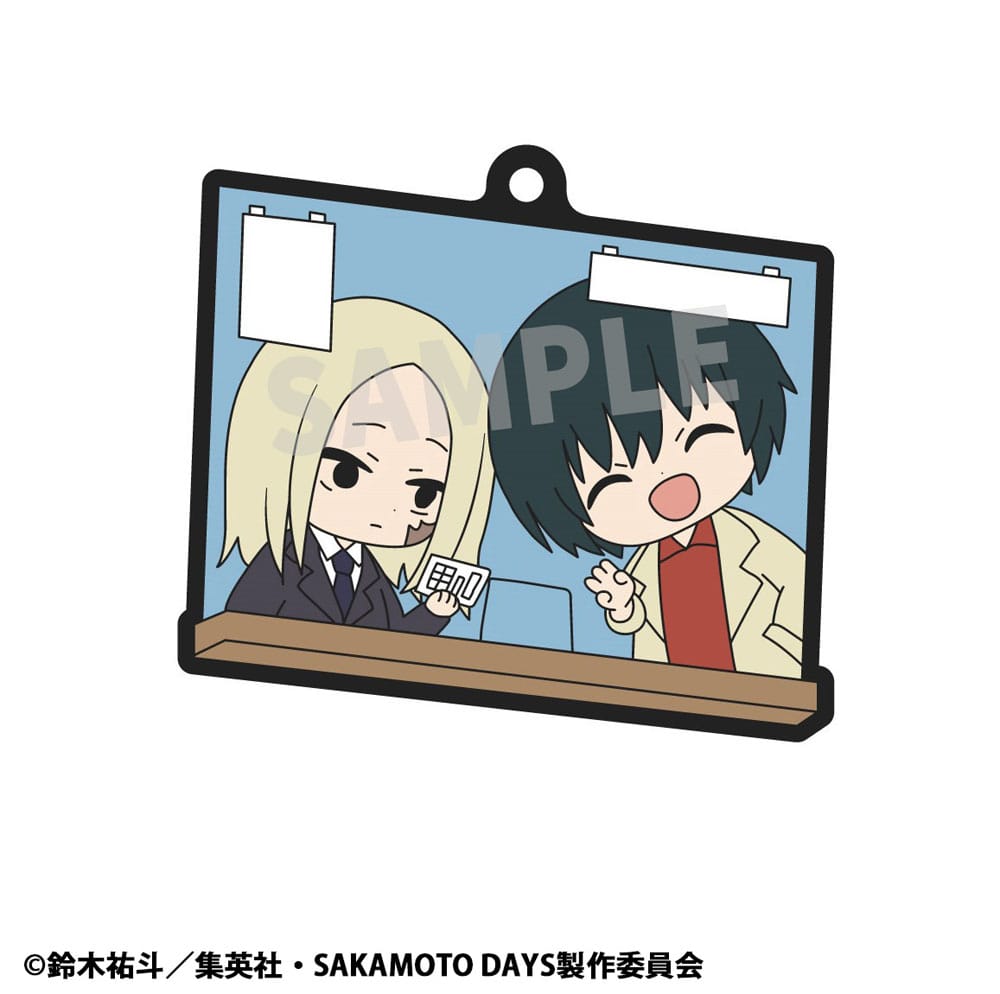 Sakamoto Days assortiment charms caoutchouc Rubber Mascot Buddycolle Vol. 2 7 cm (6)