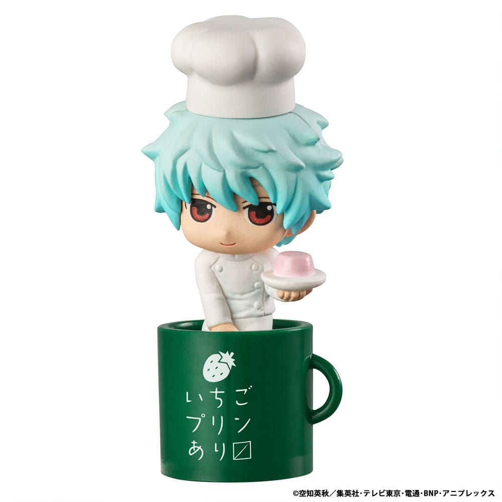 Gintama Ochatomo Series assortiment trading figures 5 cm Yorozuya Cafe (8)