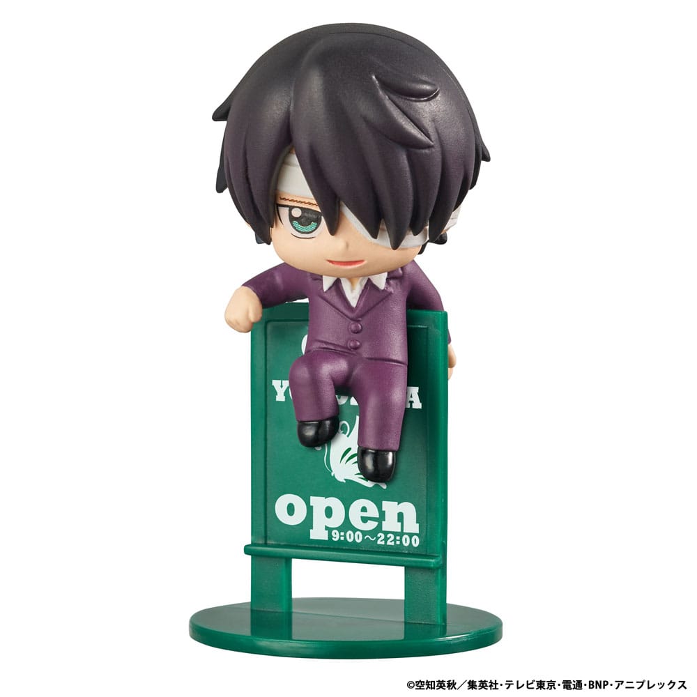 Gintama Ochatomo Series assortiment trading figures 5 cm Yorozuya Cafe (8)
