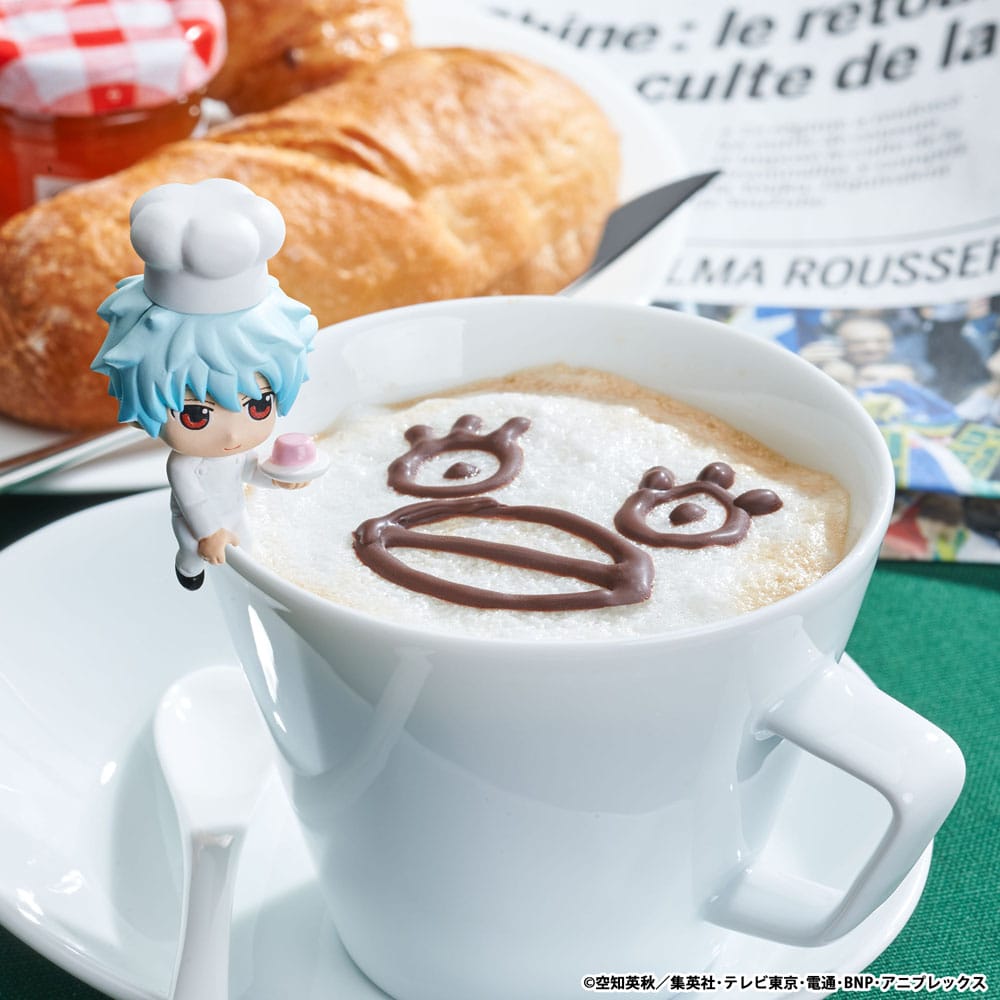 Gintama Ochatomo Series assortiment trading figures 5 cm Yorozuya Cafe (8)