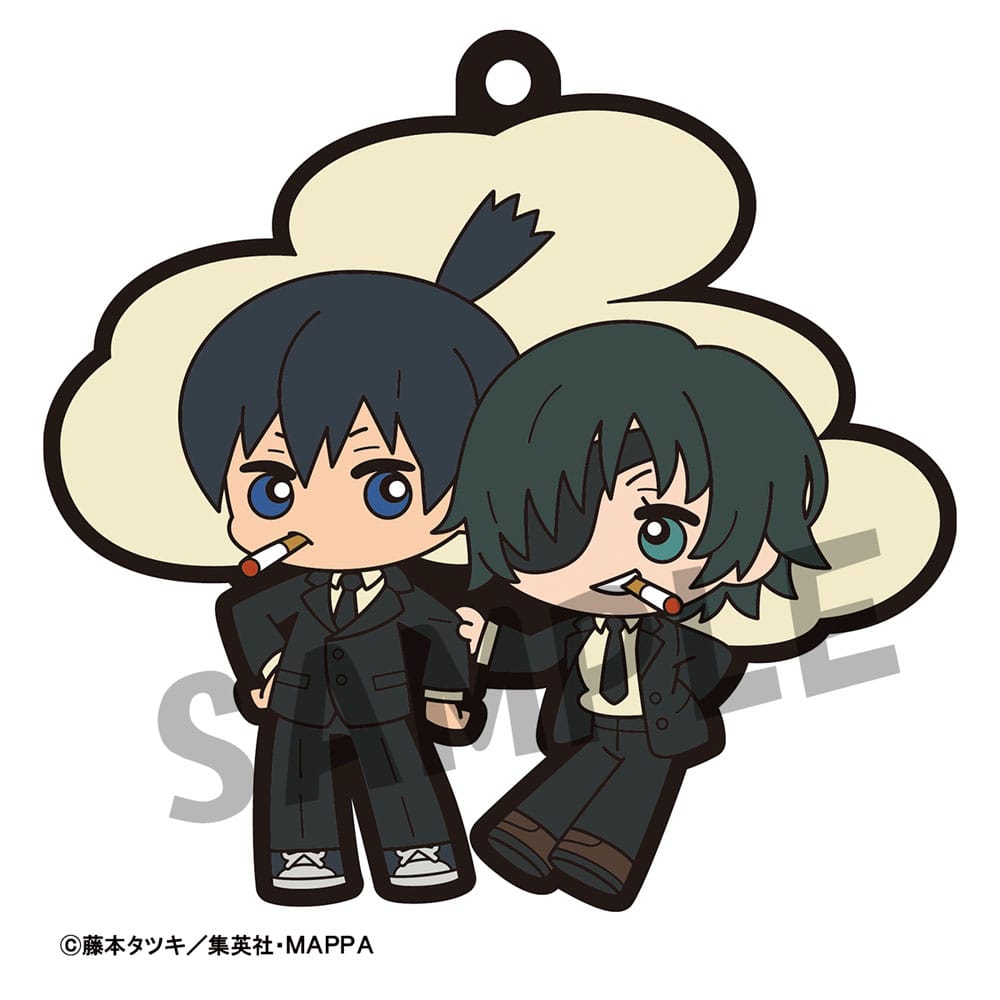 Chainsaw Man assortiment charms caoutchouc Rubber Mascot Buddycolle 6 cm (6)