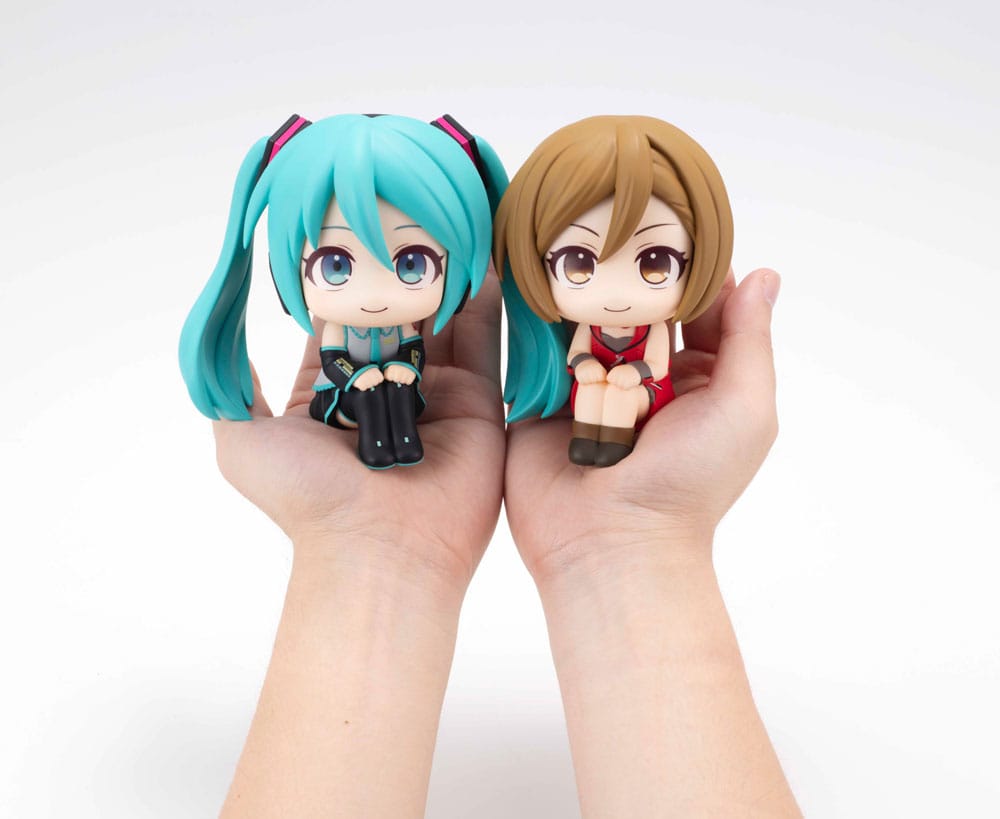 Character Vocal Series statuette PVC Look Up Hatsune Miku & Meiko Set (with gift) 11 cm