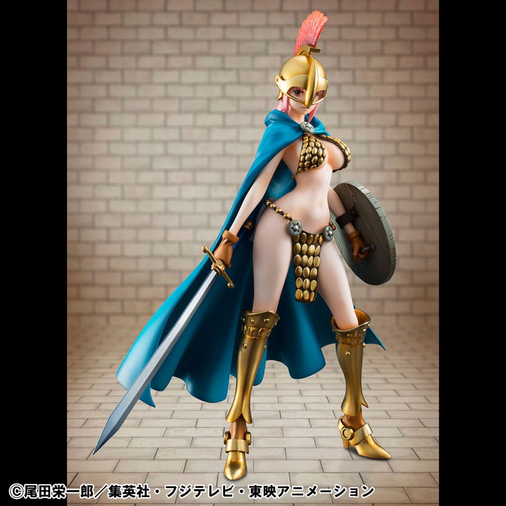 One Piece statuette PVC P.O.P. Gladiator Rebecca Sailing Again Super Limited Reprint Ver. 22 cm