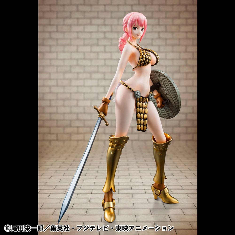 One Piece statuette PVC P.O.P. Gladiator Rebecca Sailing Again Super Limited Reprint Ver. 22 cm