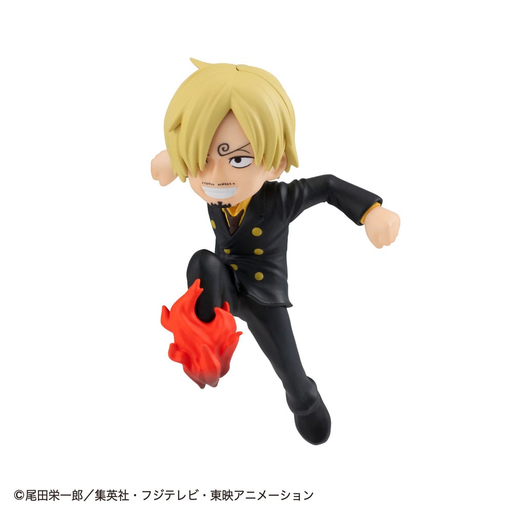 One Piece assortiment boîte-mystère trading figures Tobimasu 5 cm (6)