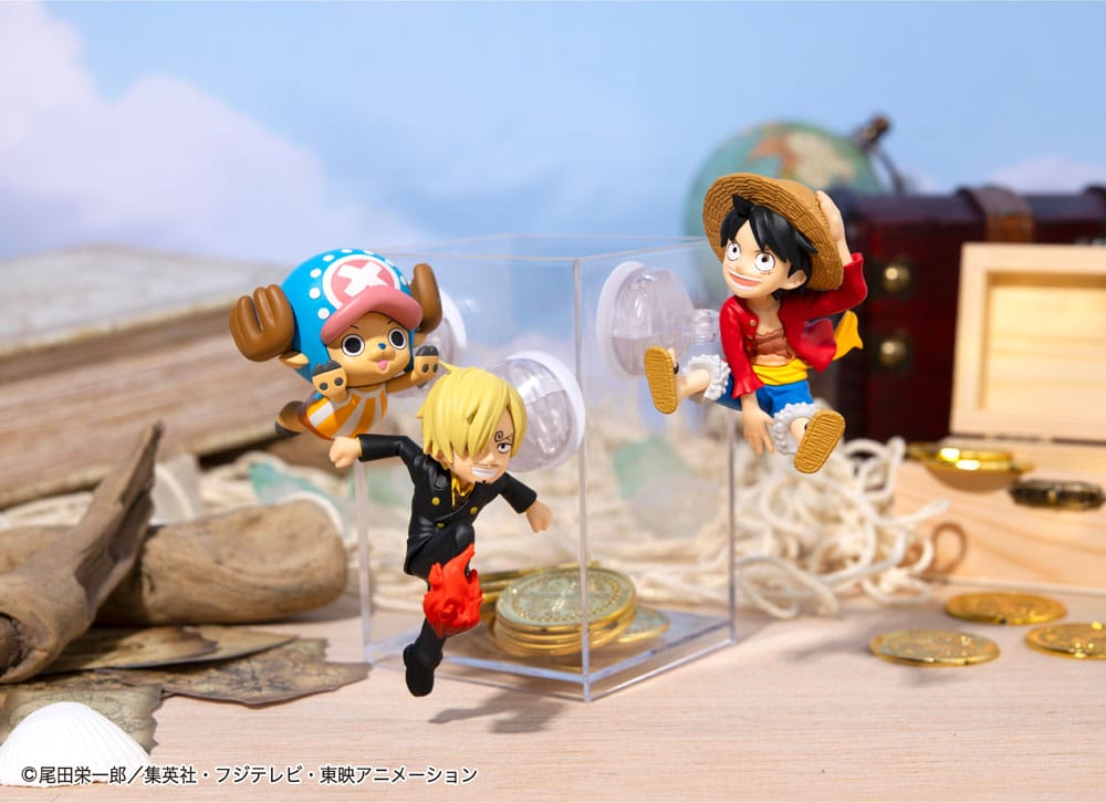 One Piece assortiment boîte-mystère trading figures Tobimasu 5 cm (6)