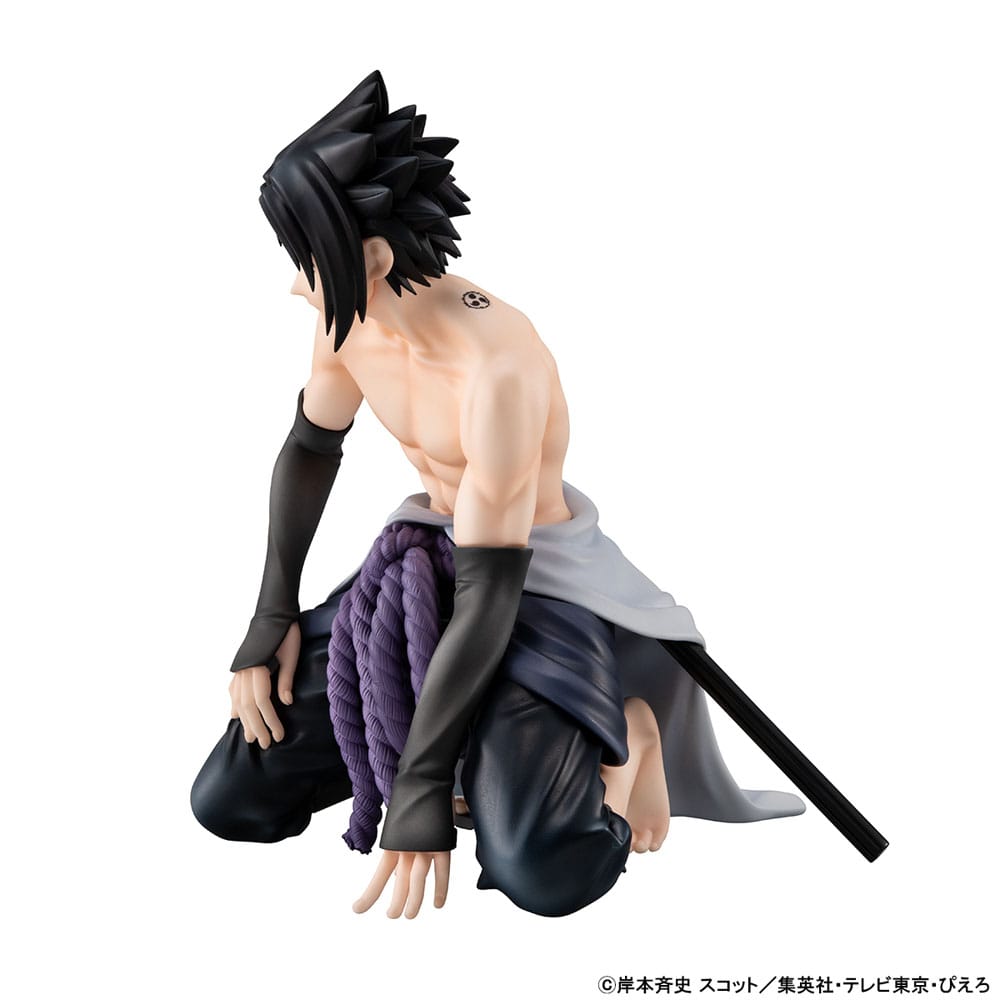 Naruto Shippuden G.E.M. Series statuette PVC Sasuke Palm Size 12 cm