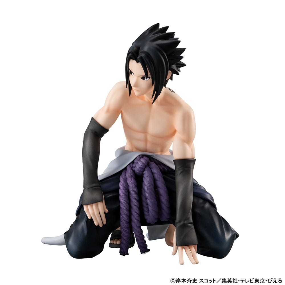 Naruto Shippuden G.E.M. Series statuette PVC Sasuke Palm Size 12 cm