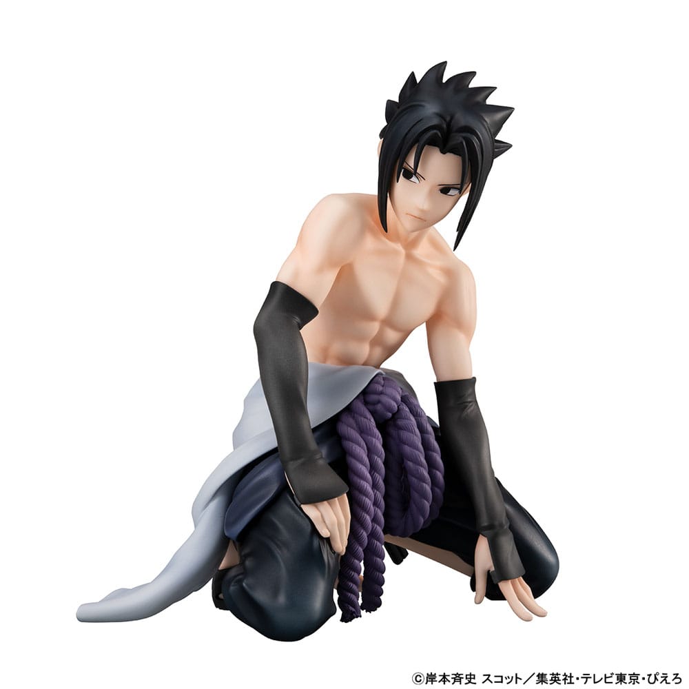 Naruto Shippuden G.E.M. Series statuette PVC Sasuke Palm Size 12 cm