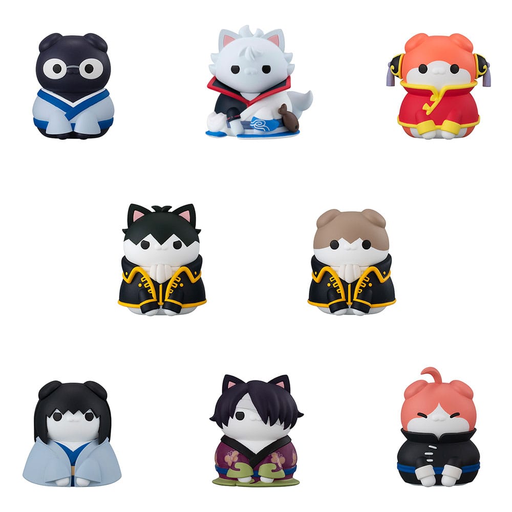 Gintama Mega Cat Project Nyantama Go Meow-Meow Edition! assortiment trading figures 3 cm (8)