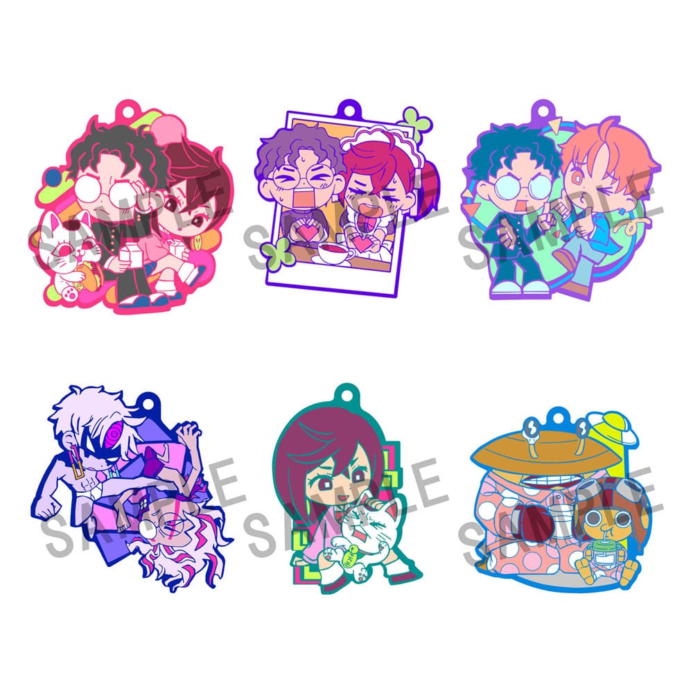 Dandadan assortiment boîte-mystère charms caoutchouc Rubber Mascot Buddycolle Vol. 2 7 cm (6)