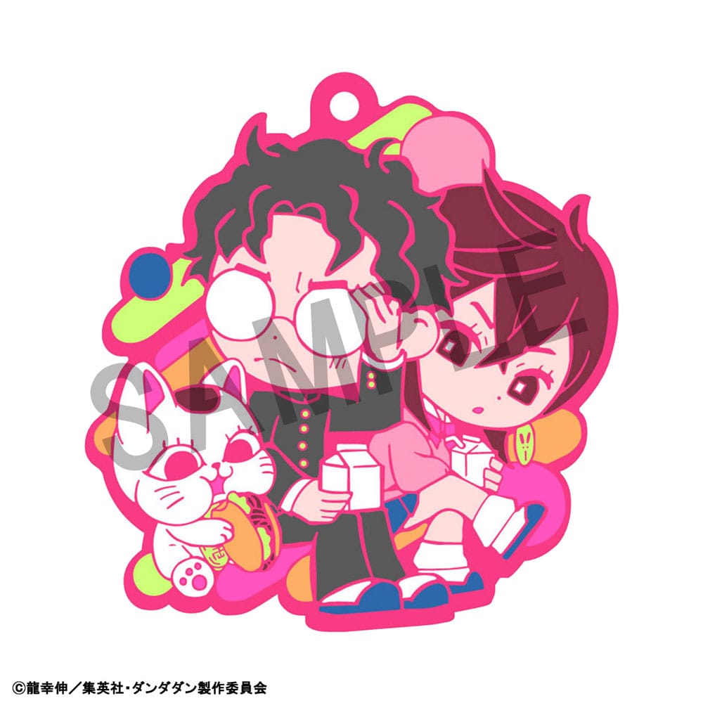 Dandadan assortiment boîte-mystère charms caoutchouc Rubber Mascot Buddycolle Vol. 2 7 cm (6)