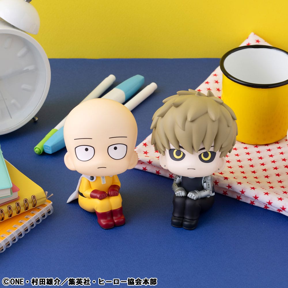 One Punch Man statuette PVC Look Up Saitama & Genos 11 cm (with gift)