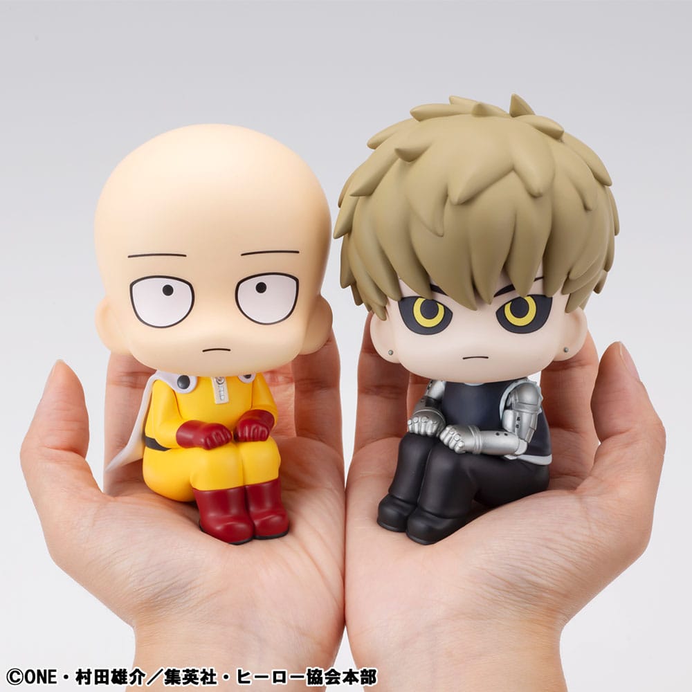 One Punch Man statuette PVC Look Up Saitama & Genos 11 cm (with gift)