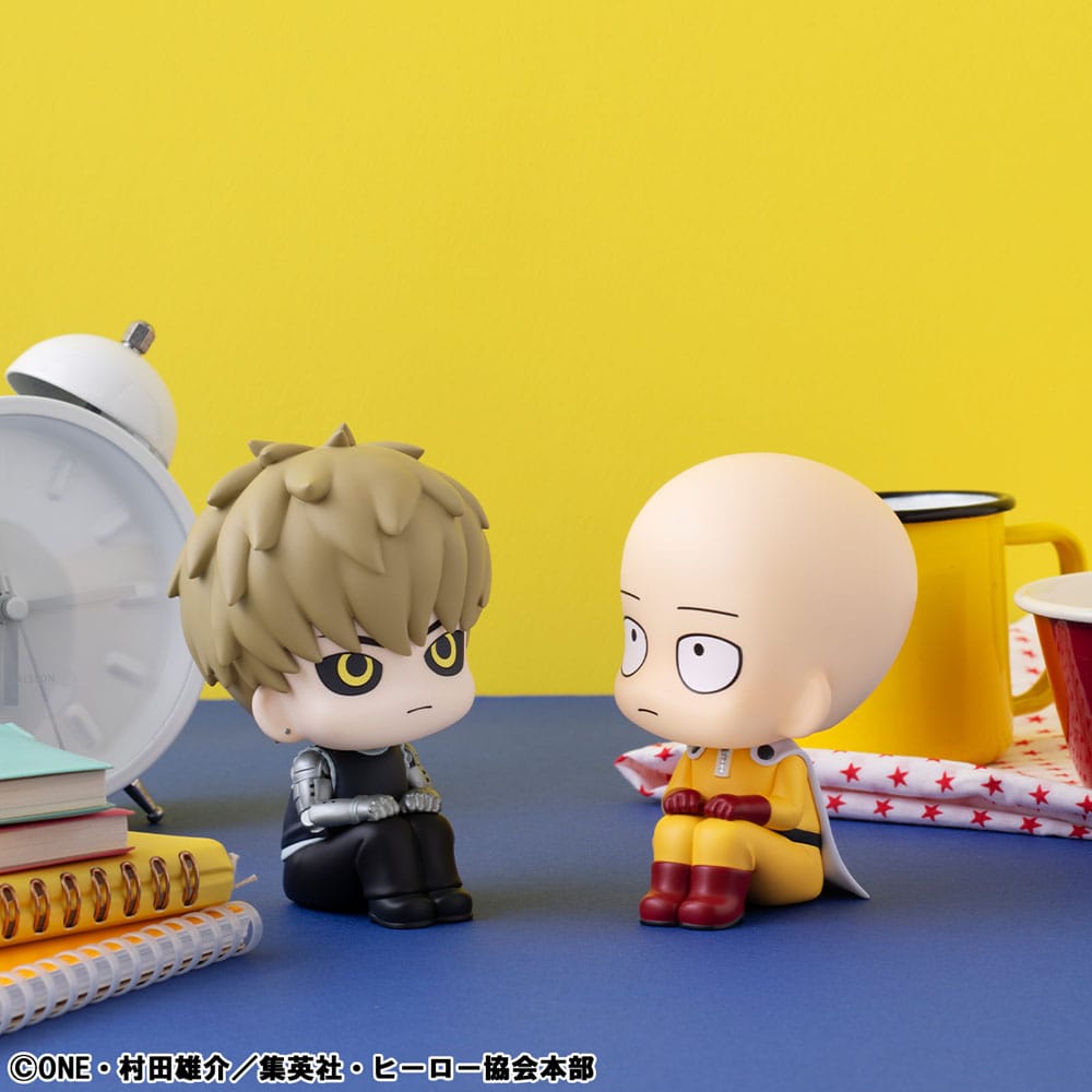 One Punch Man statuette PVC Look Up Saitama & Genos 11 cm (with gift)