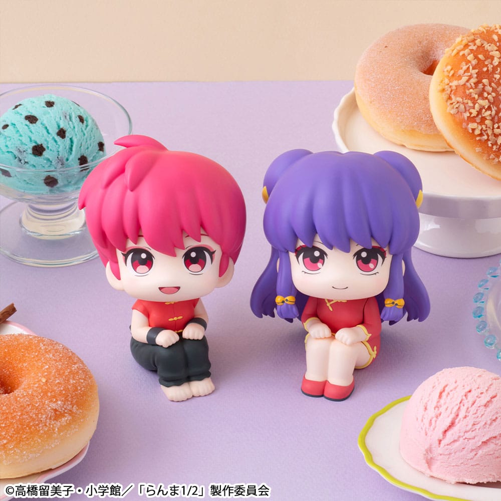 Ranma 1/2 statuette PVC Look Up Ranma & Shampoo 11 cm (with gift)