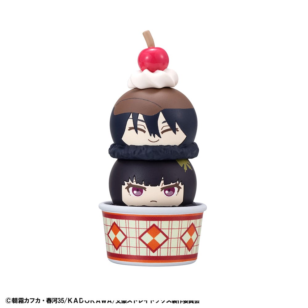 Bungo Stray Dogs pack 6 trading figures Tsumichen Stack up & Change 8 cm (with gift)