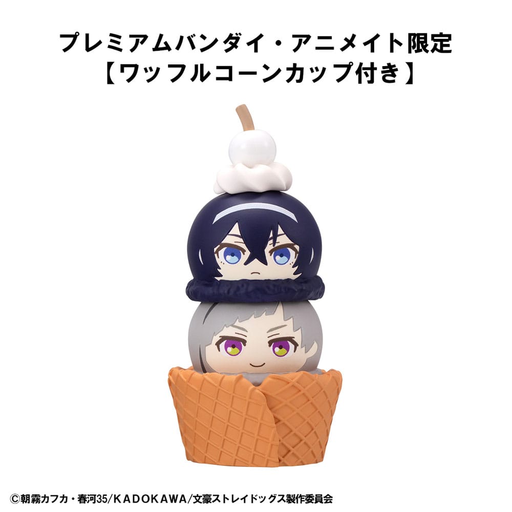 Bungo Stray Dogs pack 6 trading figures Tsumichen Stack up & Change 8 cm (with gift)