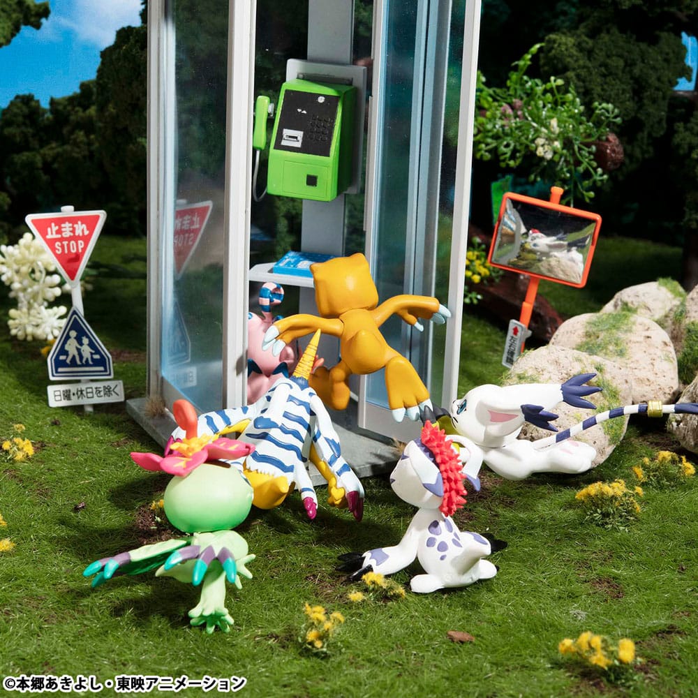 Digimon Adventure Digicolle! Series assortiment trading figures 5 cm Mix (8)