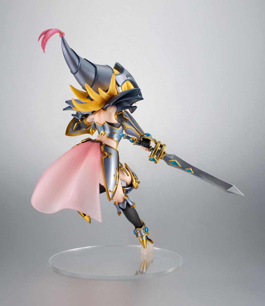 Yu-Gi-Oh! Duel Monsters statuette PVC Monsters Chronicle Art Works Dark Magician Girl the Dragon Knight 22 cm
