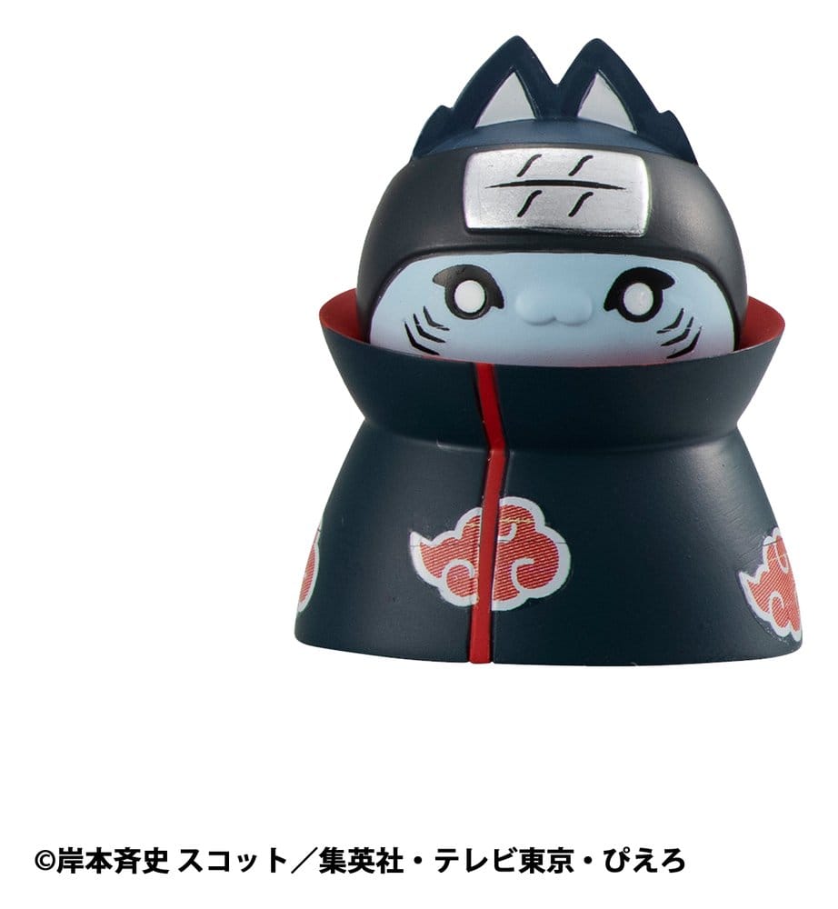 Naruto Shippuden Mega Cat Project assortiment boîte-mystère trading figures Defense Battle of Village of Konoha! 3 cm Nyaruto! (8) (re-run)