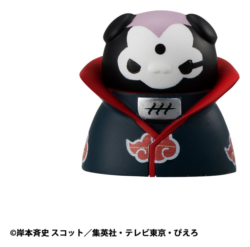 Naruto Shippuden Mega Cat Project assortiment boîte-mystère trading figures Defense Battle of Village of Konoha! 3 cm Nyaruto! (8) (re-run)