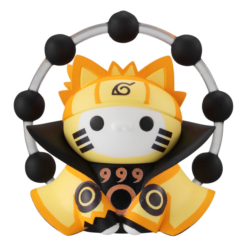 Naruto Shippuden Mega Cat Project assortiment boîte-mystère trading figures 3 cm Nyaruto! Last Battle Ver. (8)