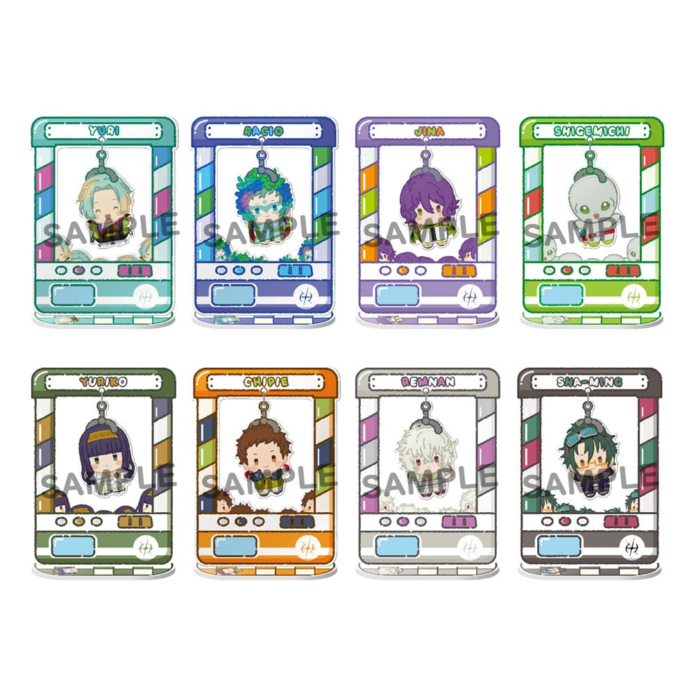 Gnosia assortiment boîte-mystère figurines acrylique Chara Catcher Vol. 2 9 cm (8)