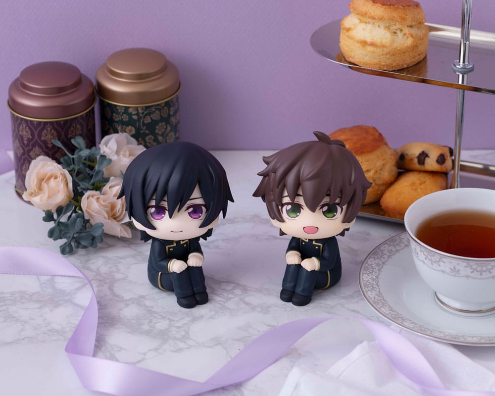 Code Geass Lelouch of the Rebellion statuetten PVC Look Up Lelouch Lamperouge & Suzaku Kururugi Set (with gift) 11 cm