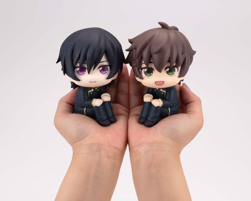 Code Geass Lelouch of the Rebellion statuetten PVC Look Up Lelouch Lamperouge & Suzaku Kururugi Set (with gift) 11 cm