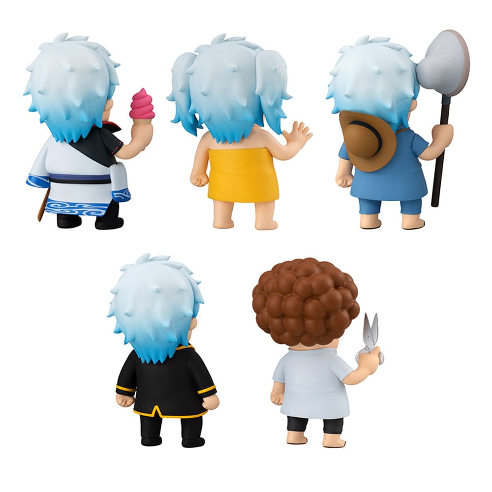Gintama x Okawabukubu assortiment boîte-mystère trading figures We love Ginsan 10 cm (6)