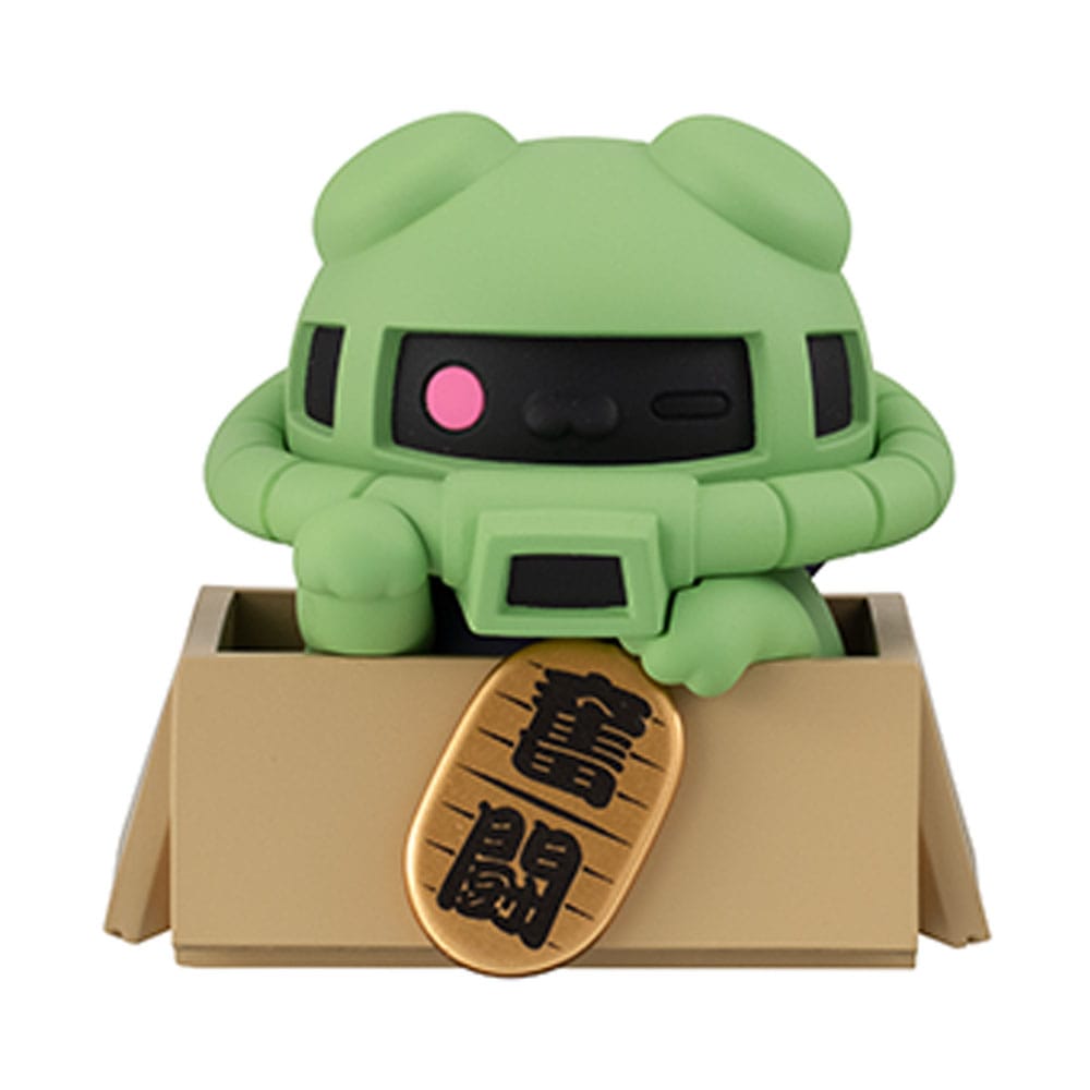 Mobile Suit Gundam assortiment boîte-mystère pack 6 trading figures Mega Cat Project Nyandam Luckycat 6 cm (with gift)