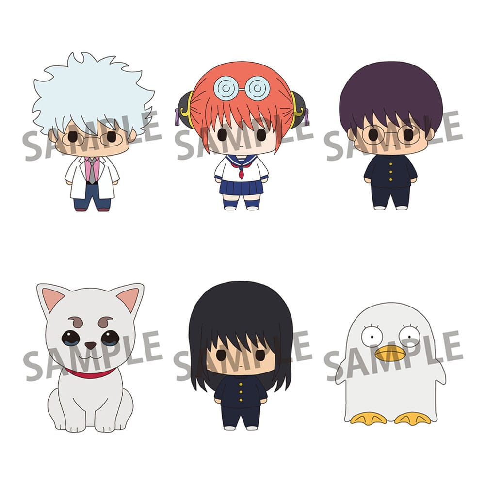 Mr. Ginpachi´s Zany Class Chokorin Mascot Series pack 6 boîte-mystère trading figures Vol. 1 5 cm