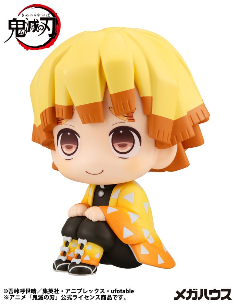 Demon Slayer Kimetsu no Yaiba statuette PVC Look Up Zenitsu Agatsuma Smile Ver. 11 cm