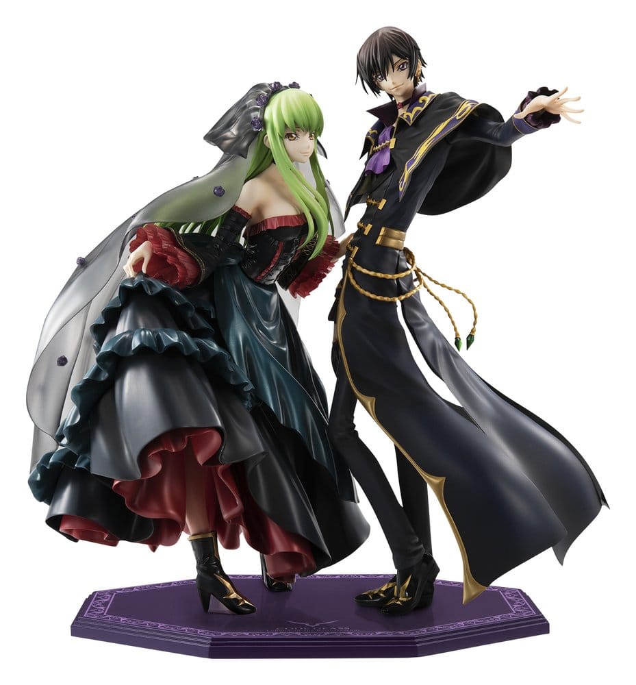 Code Geass: Lelouch of the Rebellion pack 2 Precious G.E.M. Series statuette L.L. & C.C. 20th Anniversary 25 cm
