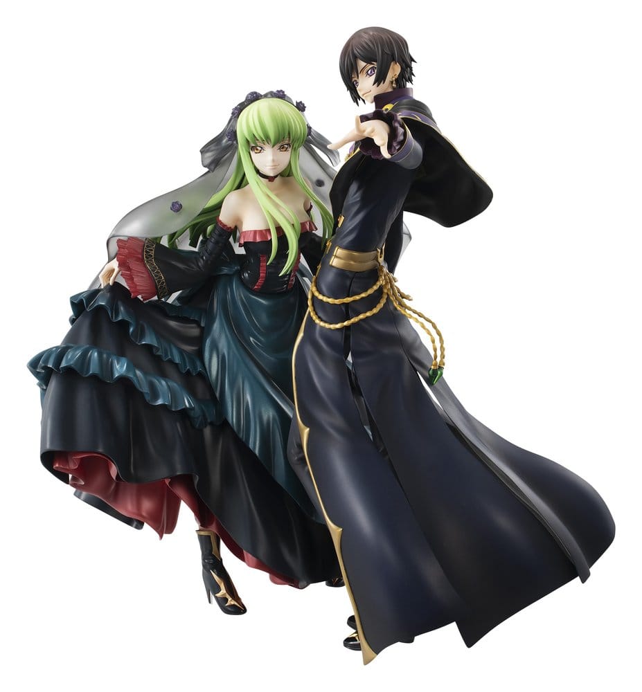 Code Geass: Lelouch of the Rebellion pack 2 Precious G.E.M. Series statuette L.L. & C.C. 20th Anniversary 25 cm