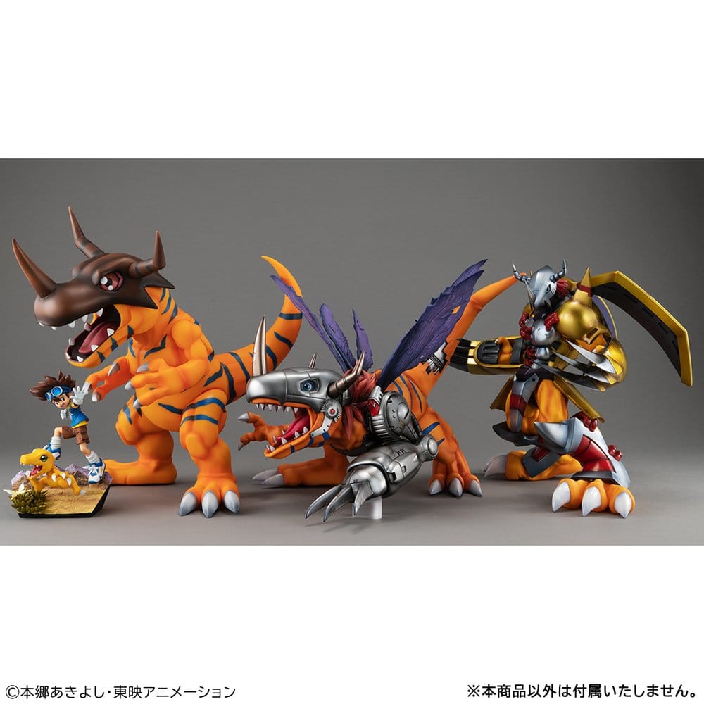 Digimon Adventure figurine PVC Precious G.E.M. Series Greymon & Taichi Yagami 25 cm (Repeat)