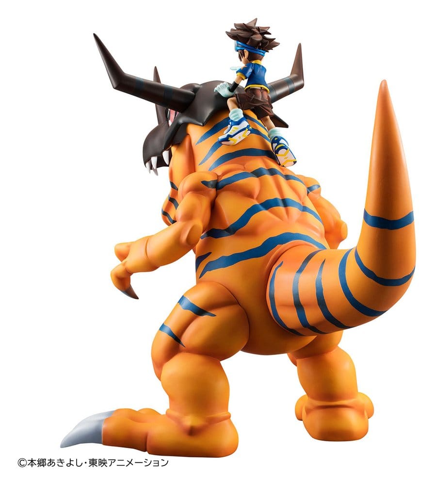 Digimon Adventure figurine PVC Precious G.E.M. Series Greymon & Taichi Yagami 25 cm (Repeat)