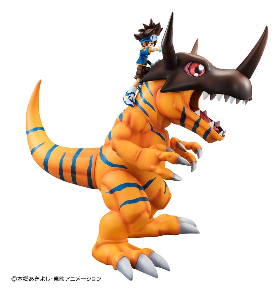 Digimon Adventure figurine PVC Precious G.E.M. Series Greymon & Taichi Yagami 25 cm (Repeat)