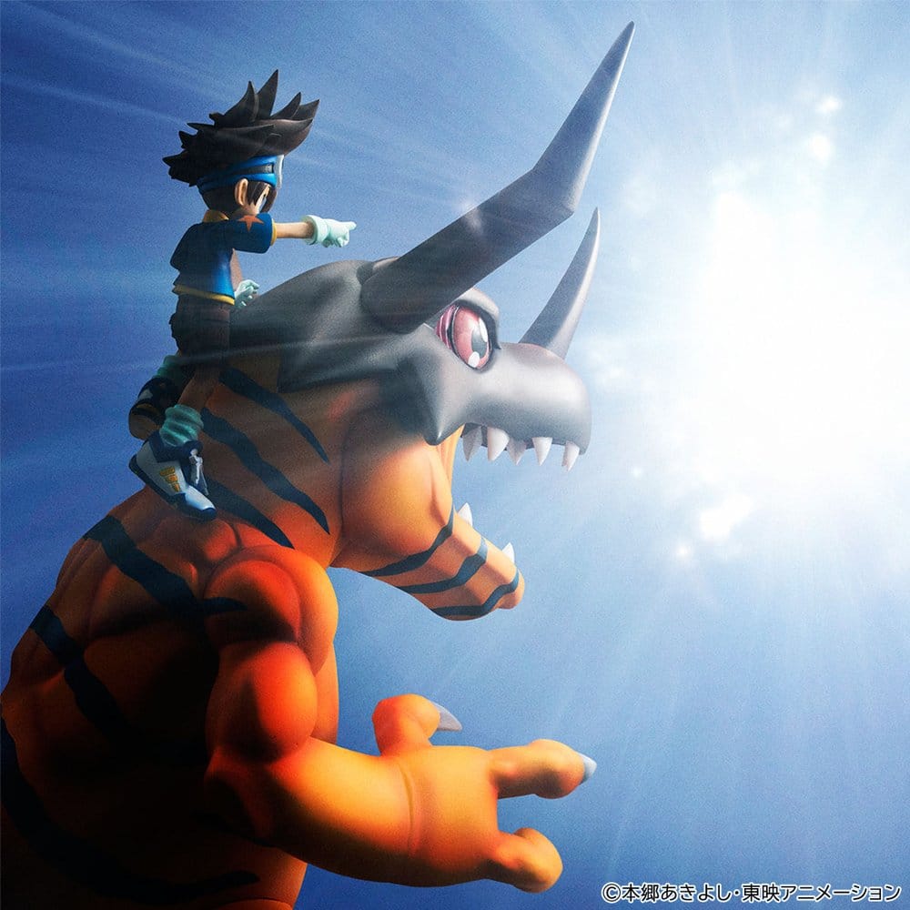 Digimon Adventure figurine PVC Precious G.E.M. Series Greymon & Taichi Yagami 25 cm (Repeat)