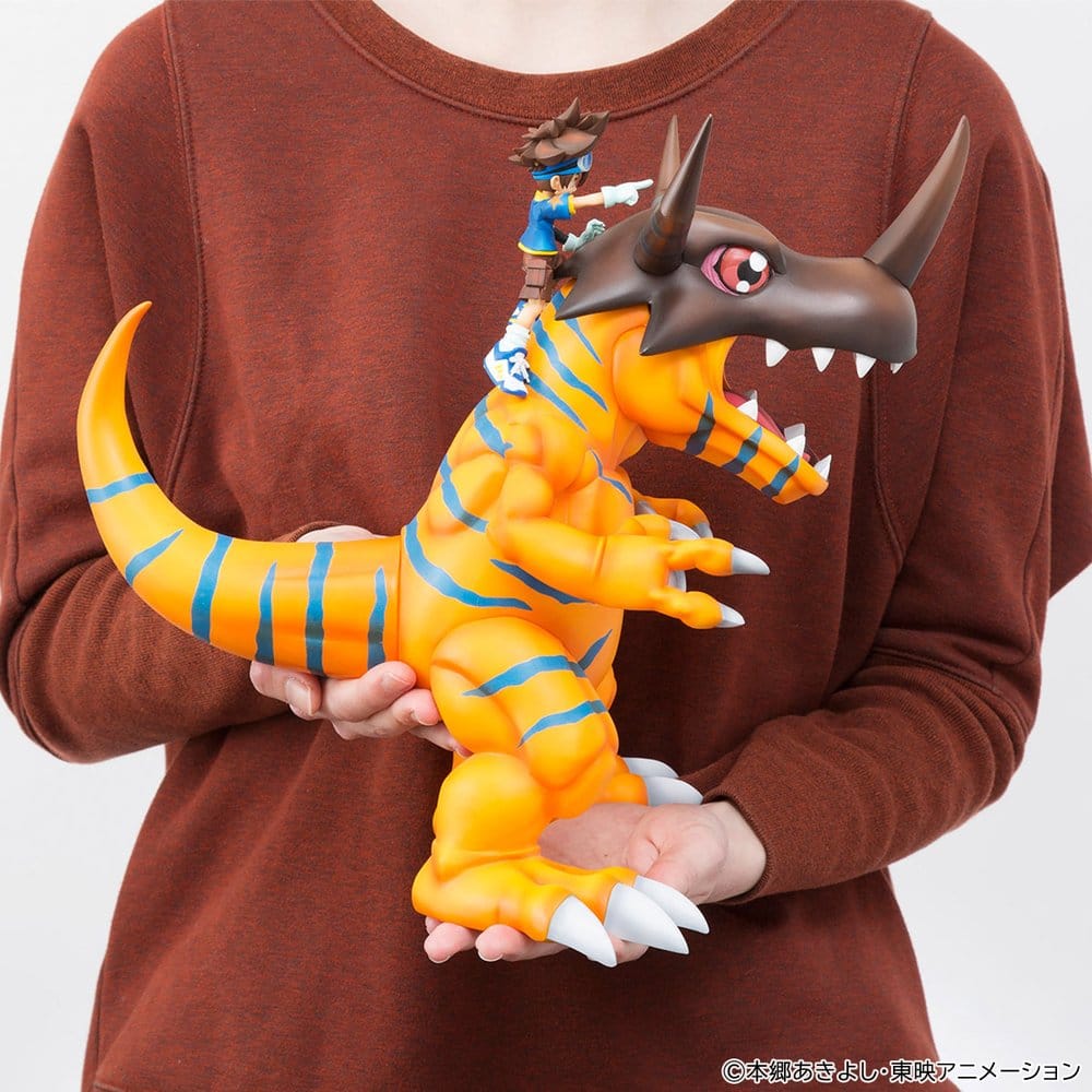 Digimon Adventure figurine PVC Precious G.E.M. Series Greymon & Taichi Yagami 25 cm (Repeat)