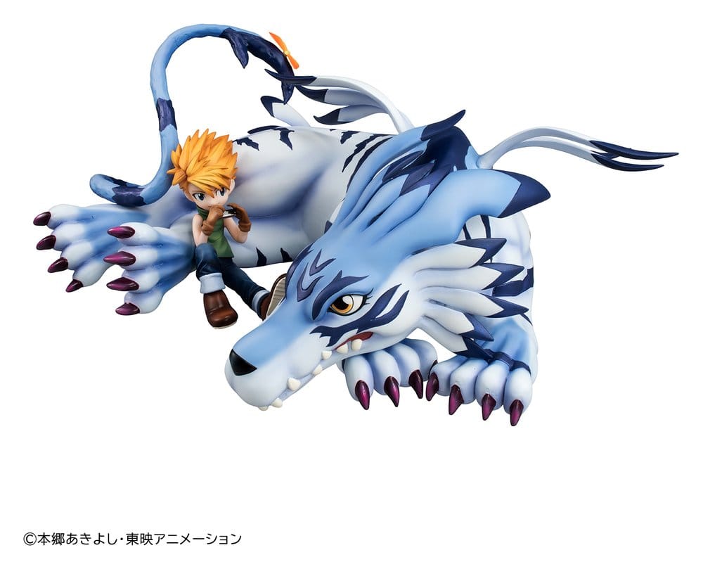 Digimon Adventure figurine PVC G.E.M. Series Garurumon & Ishida Yamato 25 cm (Repeat)