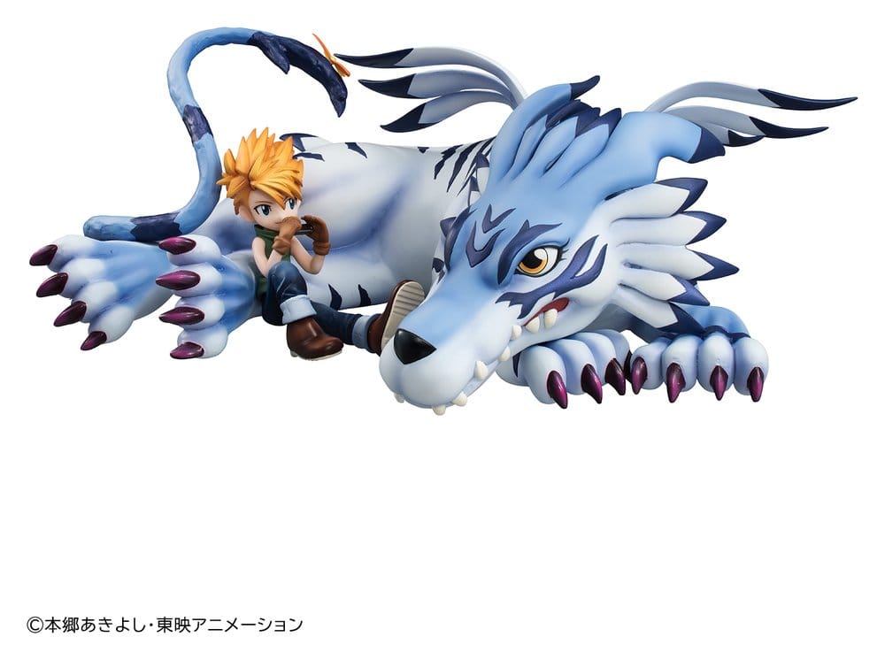 Digimon Adventure figurine PVC G.E.M. Series Garurumon & Ishida Yamato 25 cm (Repeat)
